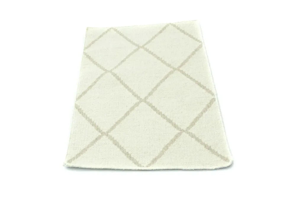 Kelim teppe - Trendy - 90 x 60 cm - beige