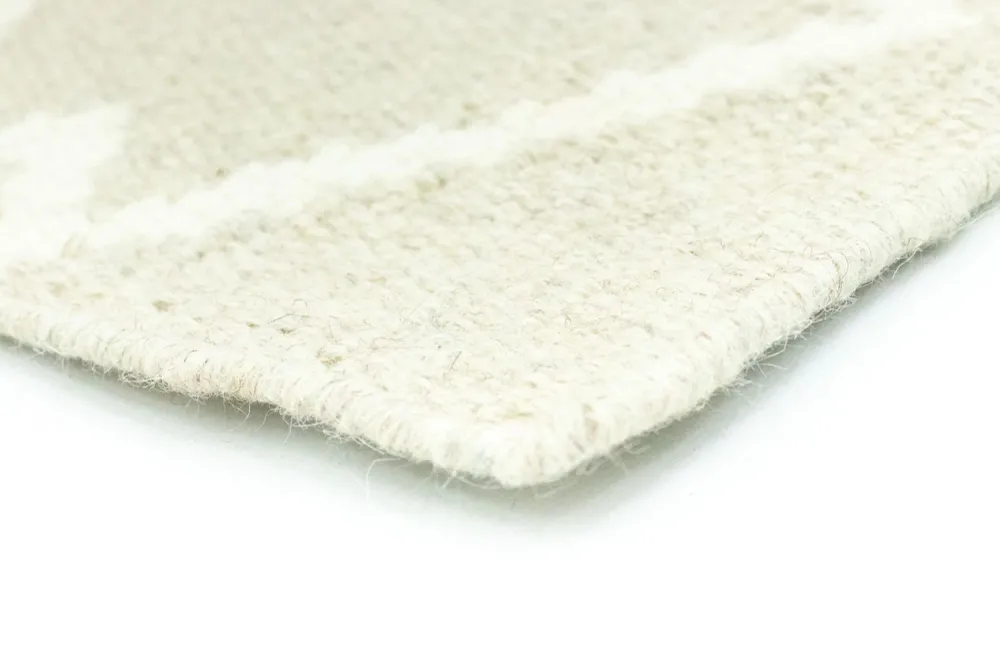 Kelim teppe - Trendy - 90 x 60 cm - beige