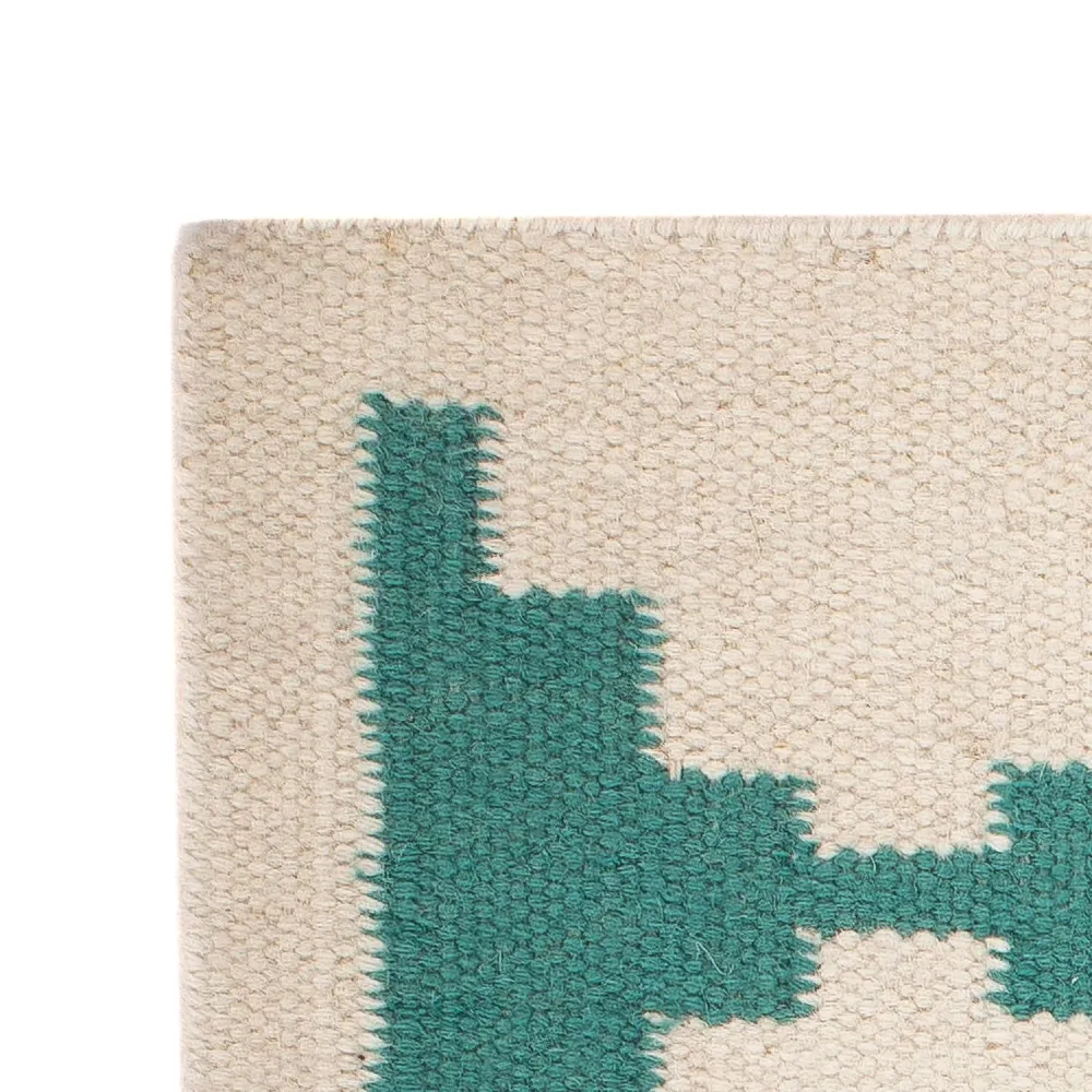 Kelim teppe - Trendy - 90 x 60 cm - beige