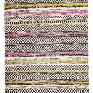 Kelim teppe - Trendy - 90 x 60 cm - flerfarget