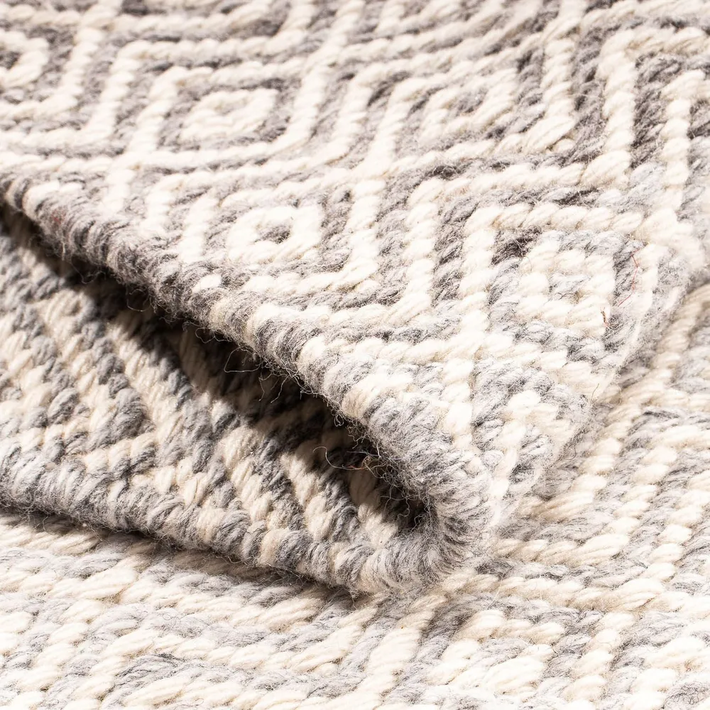 Kelim teppe - Trendy - 95 x 61 cm - flerfarget