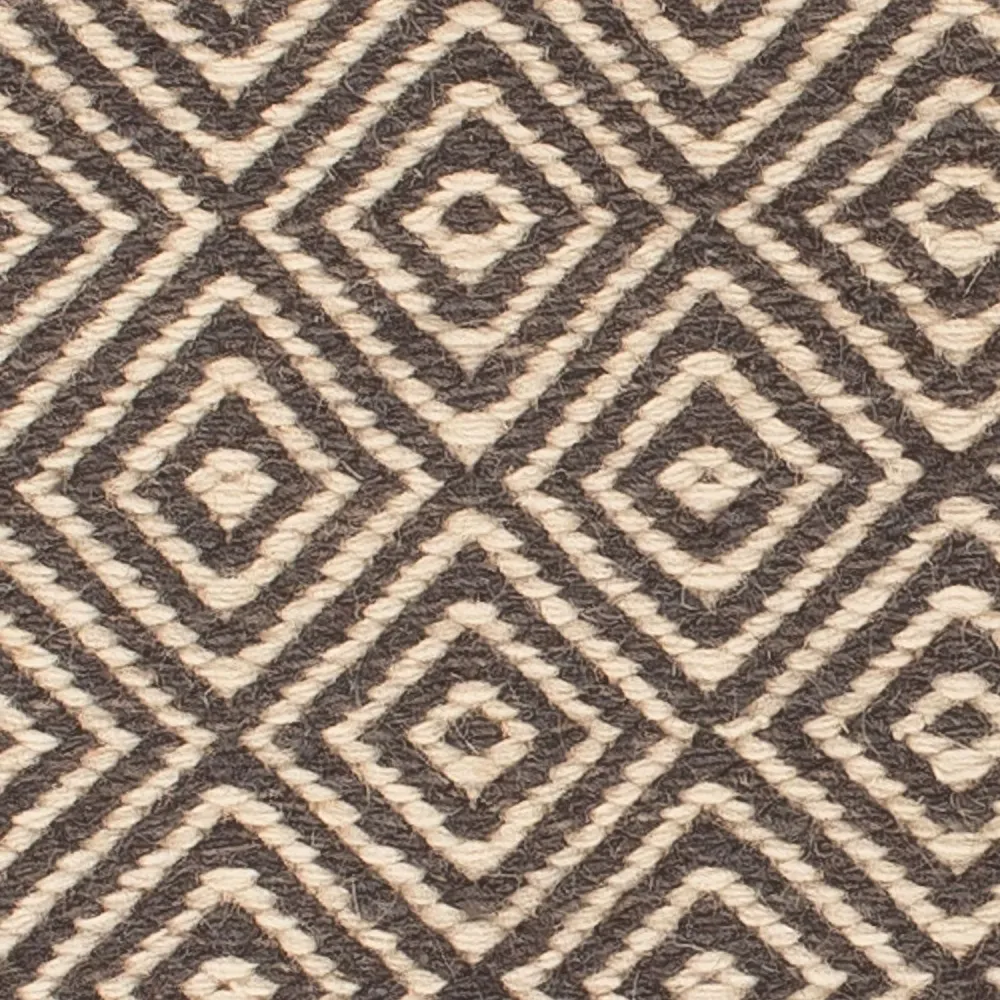 Kelim teppe - Trendy square - 45 x 45 cm - flerfarget