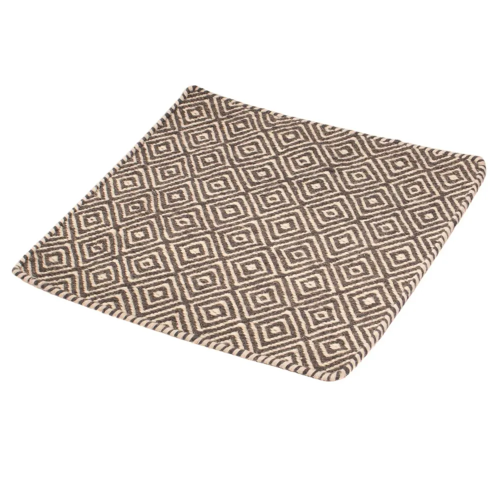 Kelim teppe - Trendy square - 45 x 45 cm - flerfarget