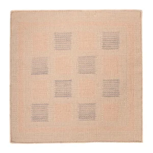 Kelim teppe - Trendy square - 60 x 60 cm - flerfarget
