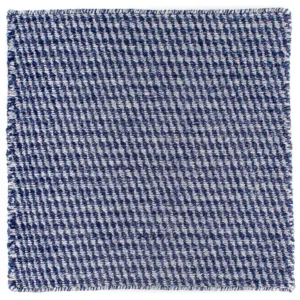 Kelim teppe - Trendy square - 63 x 62 cm - mørkeblå