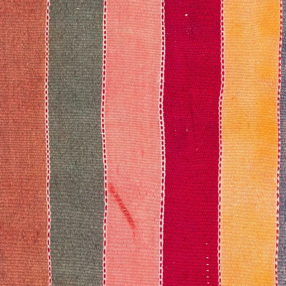 Kelimteppe - Gammelt - 110 x 65 cm - flerfarget