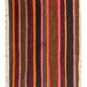 Kelimteppe - Gammelt - 115 x 85 cm - flerfarget