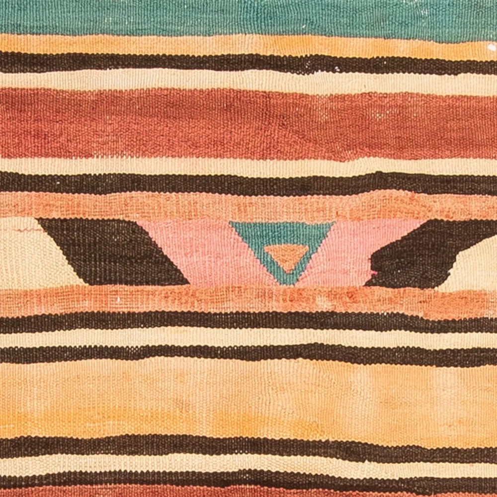 Kelimteppe - Gammelt - 160 x 120 cm - flerfarget