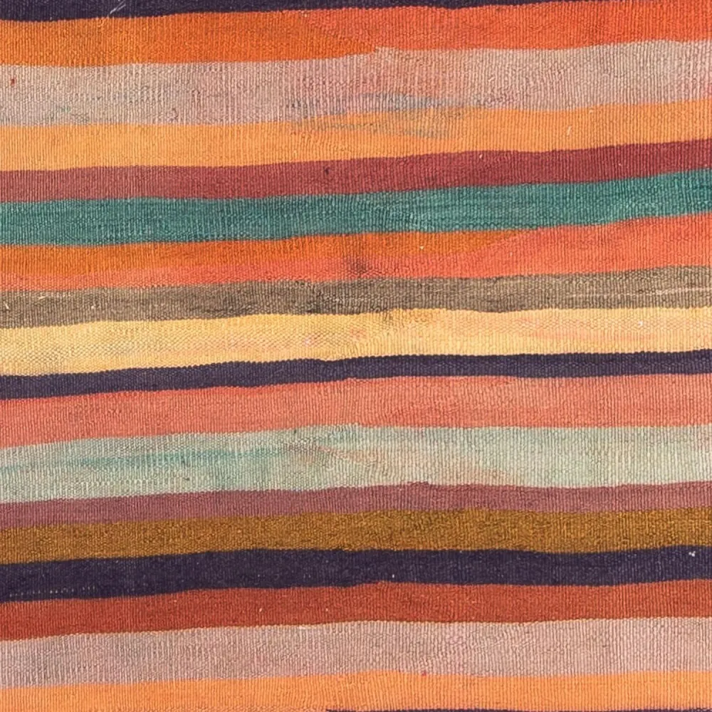 Kelimteppe - Gammelt - 170 x 140 cm - flerfarget