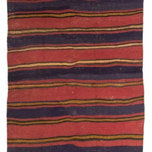 Kelimteppe - Gammelt - 180 x 125 cm - flerfarget
