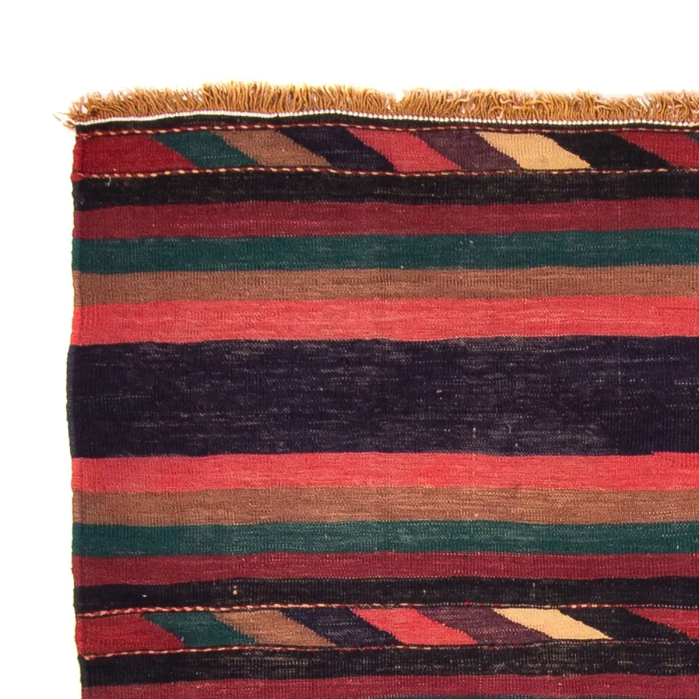 Kelimteppe - Gammelt - 195 x 160 cm - flerfarget