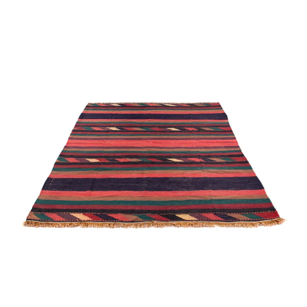 Kelimteppe - Gammelt - 195 x 160 cm - flerfarget