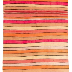Kelimteppe - Gammelt - 200 x 135 cm - flerfarget