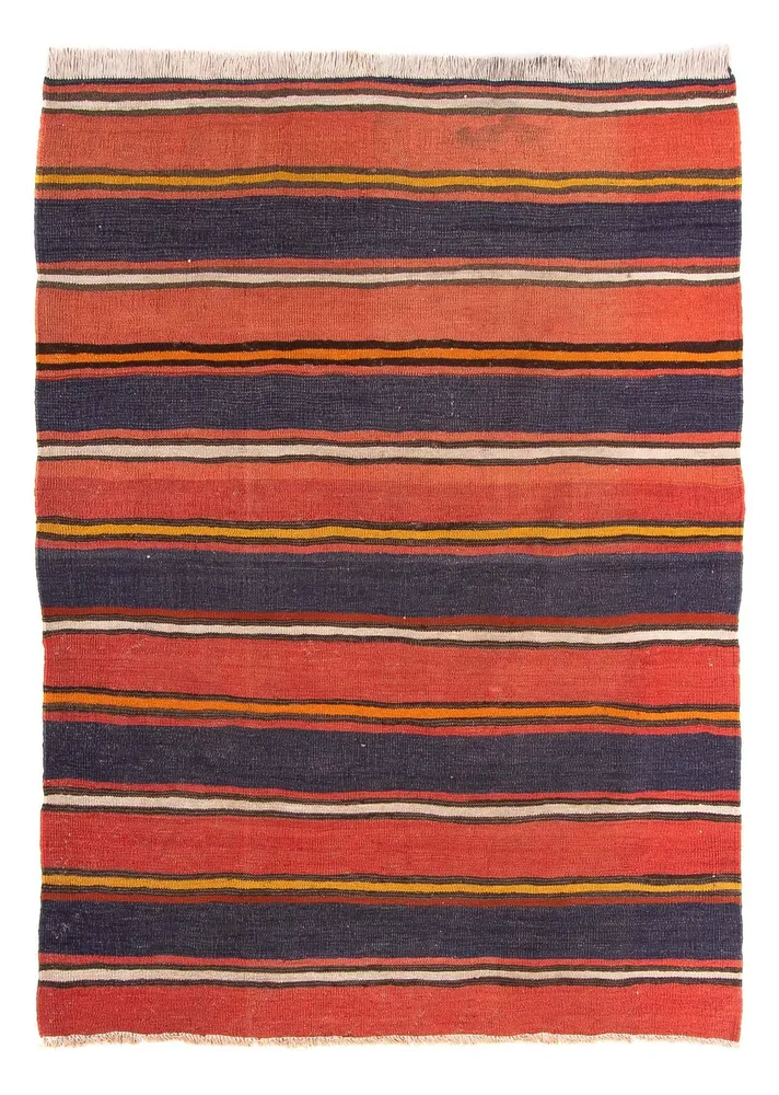 Kelimteppe - Gammelt - 200 x 150 cm - flerfarget