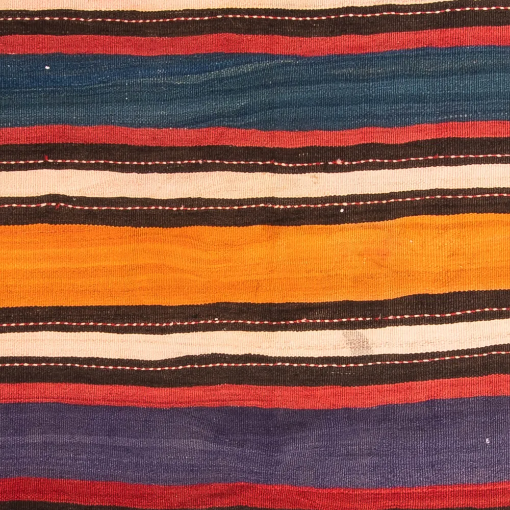 Kelimteppe - Gammelt - 200 x 165 cm - flerfarget