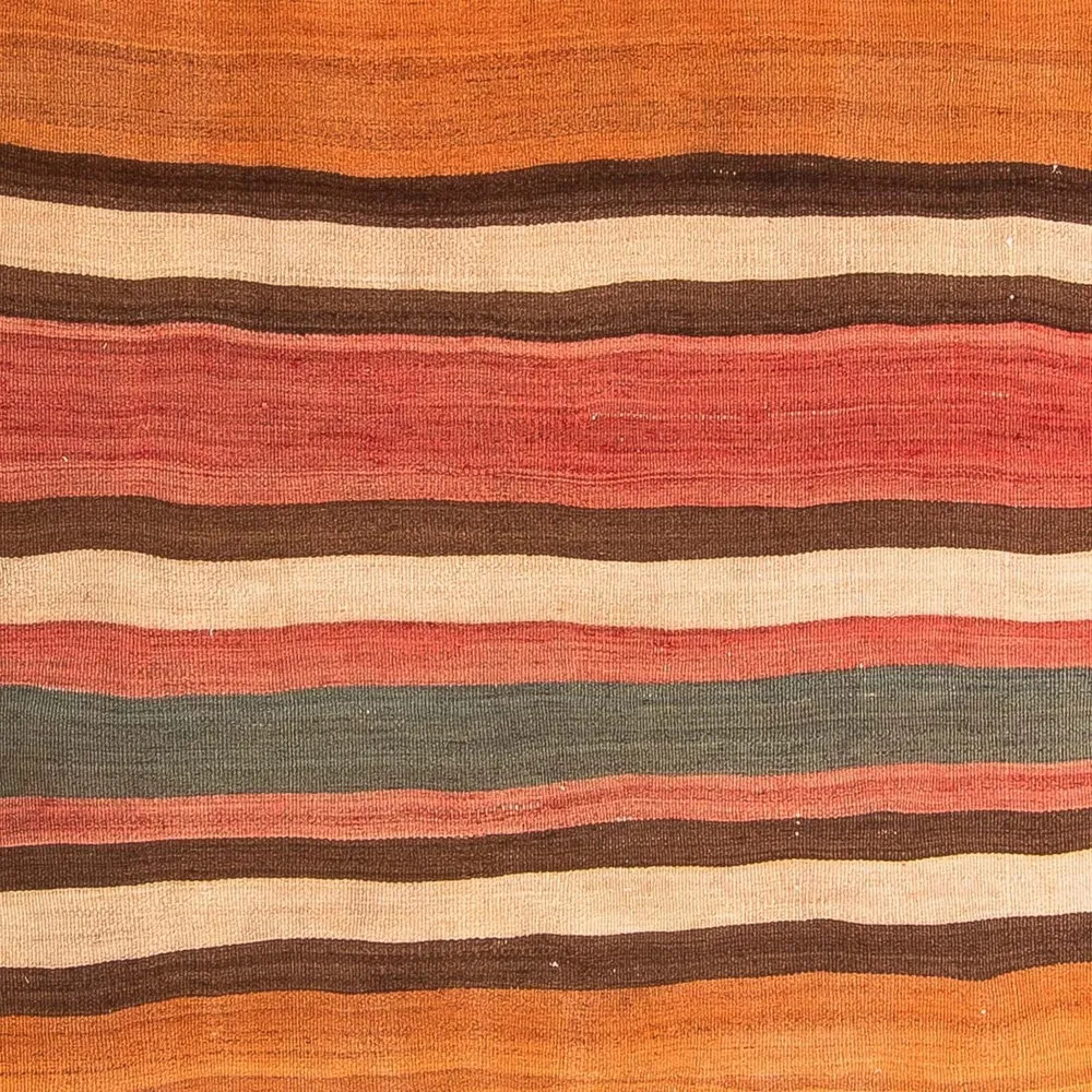 Kelimteppe - Gammelt - 215 x 170 cm - flerfarget