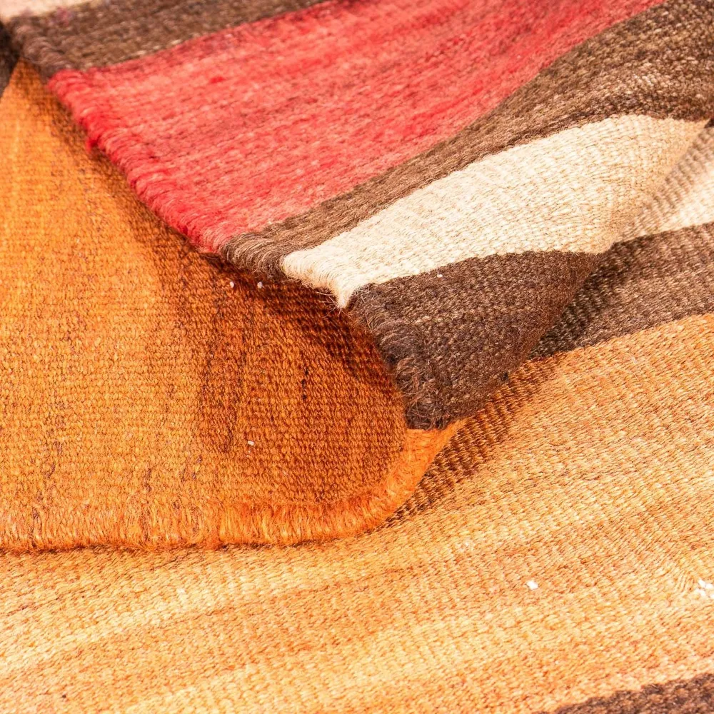 Kelimteppe - Gammelt - 215 x 170 cm - flerfarget