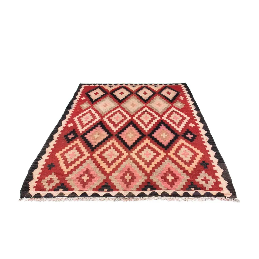 Kelimteppe - Gammelt - 220 x 160 cm - flerfarget