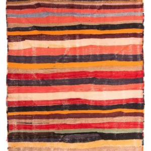 Kelimteppe - Gammelt - 310 x 185 cm - flerfarget