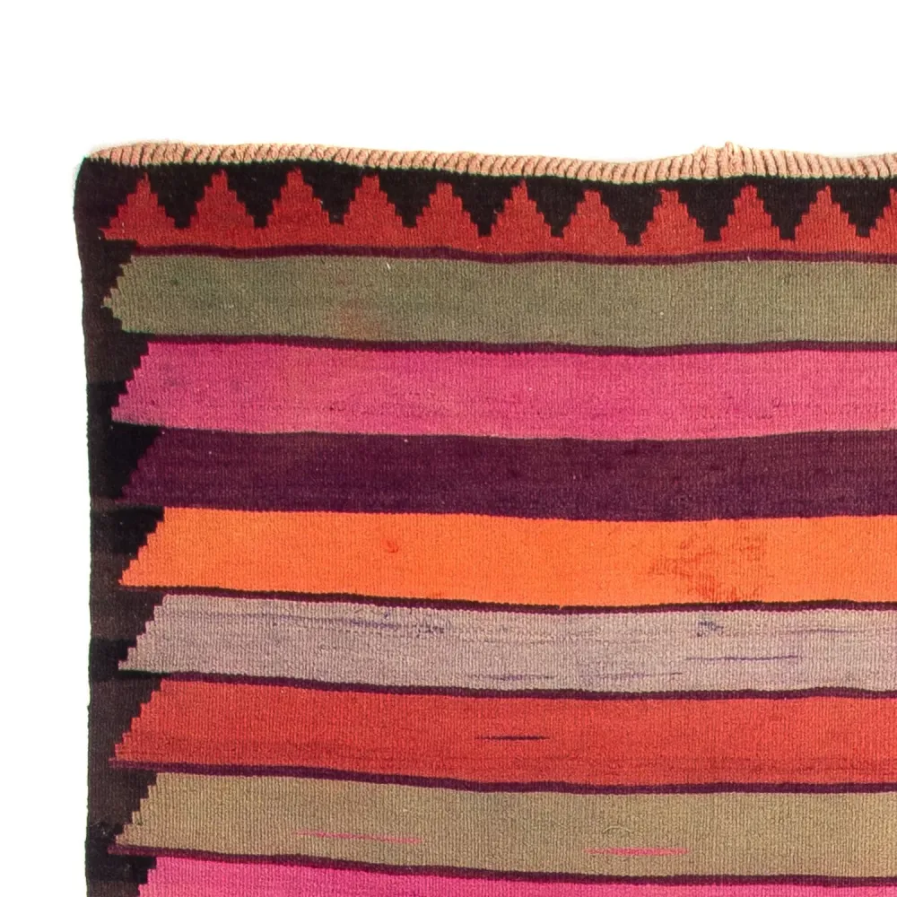Kelimteppe - Gammelt - 340 x 180 cm - flerfarget