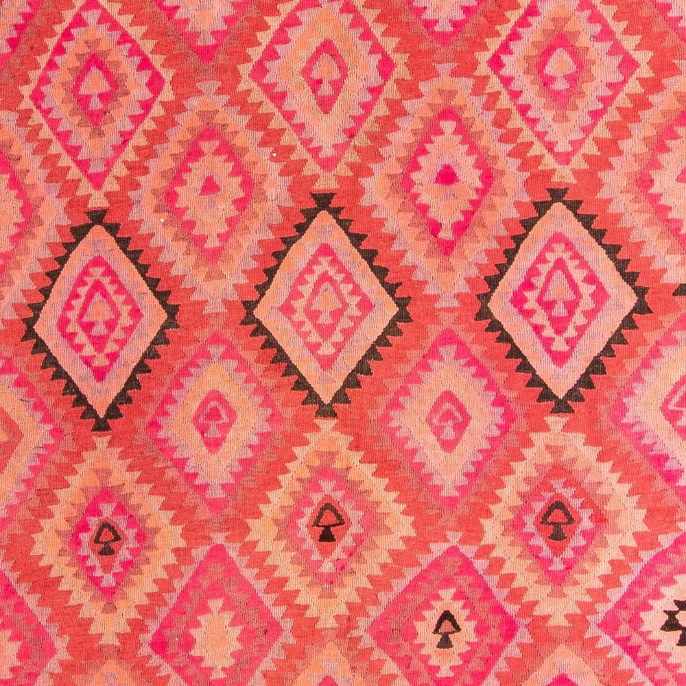 Kelimteppe - Gammelt - 350 x 195 cm - flerfarget
