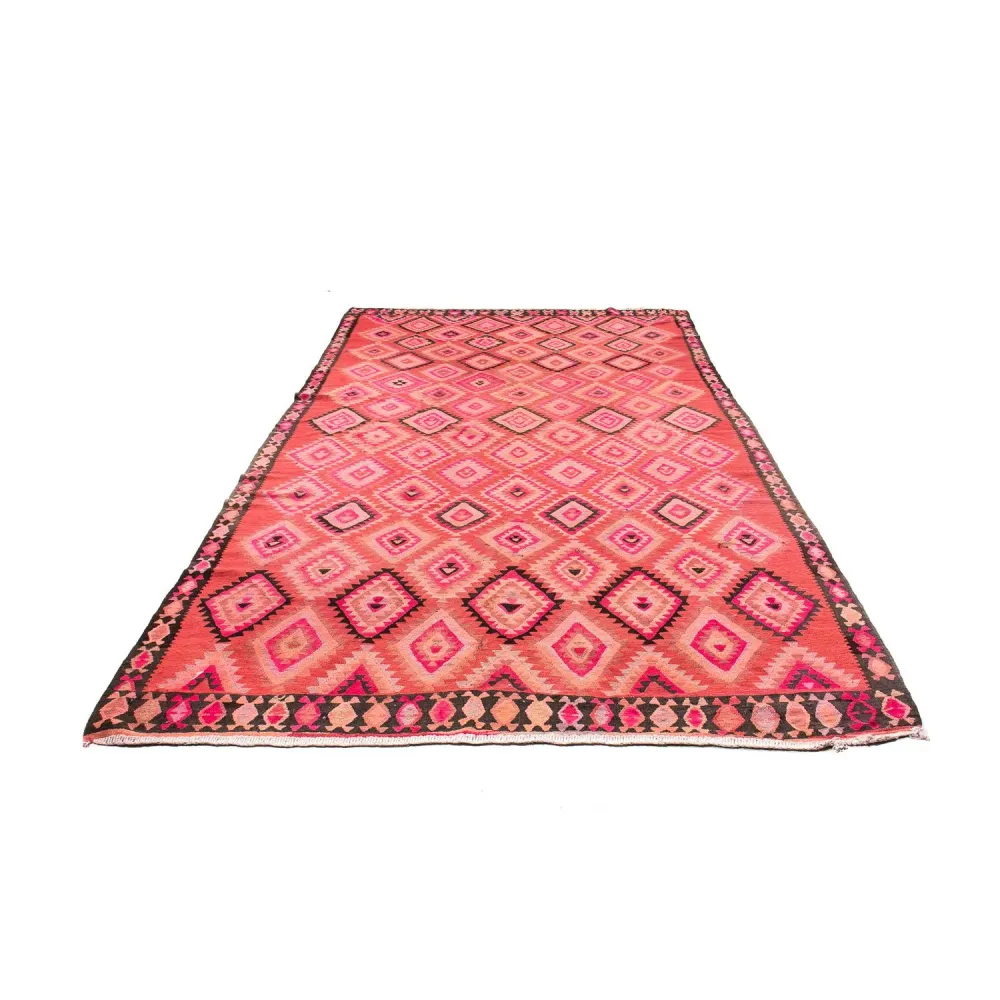 Kelimteppe - Gammelt - 350 x 195 cm - flerfarget