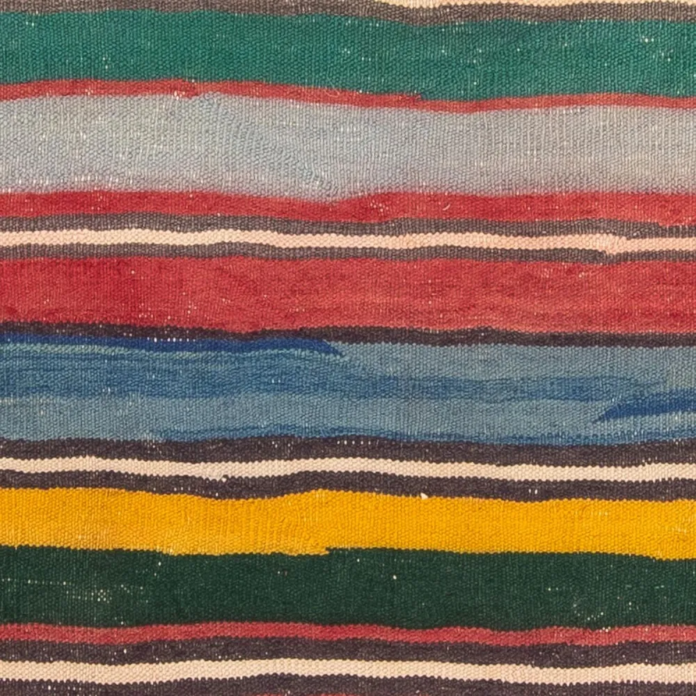 Kelimteppe - Gammelt square - 160 x 150 cm - flerfarget