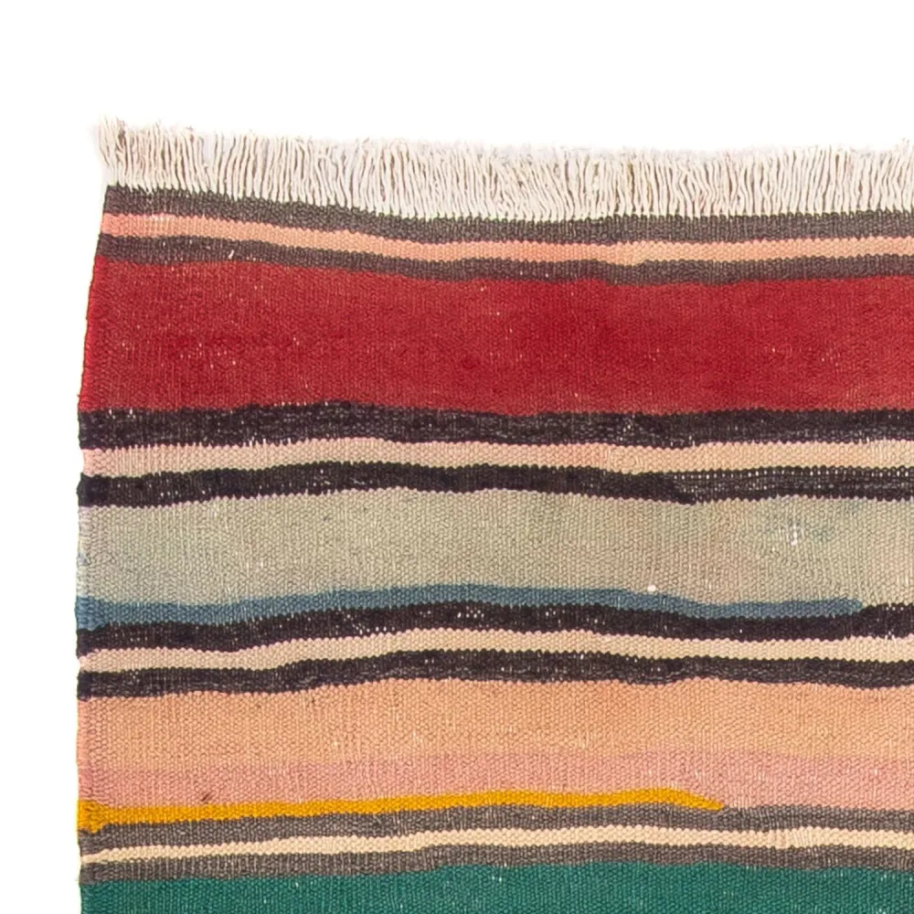 Kelimteppe - Gammelt square - 160 x 150 cm - flerfarget
