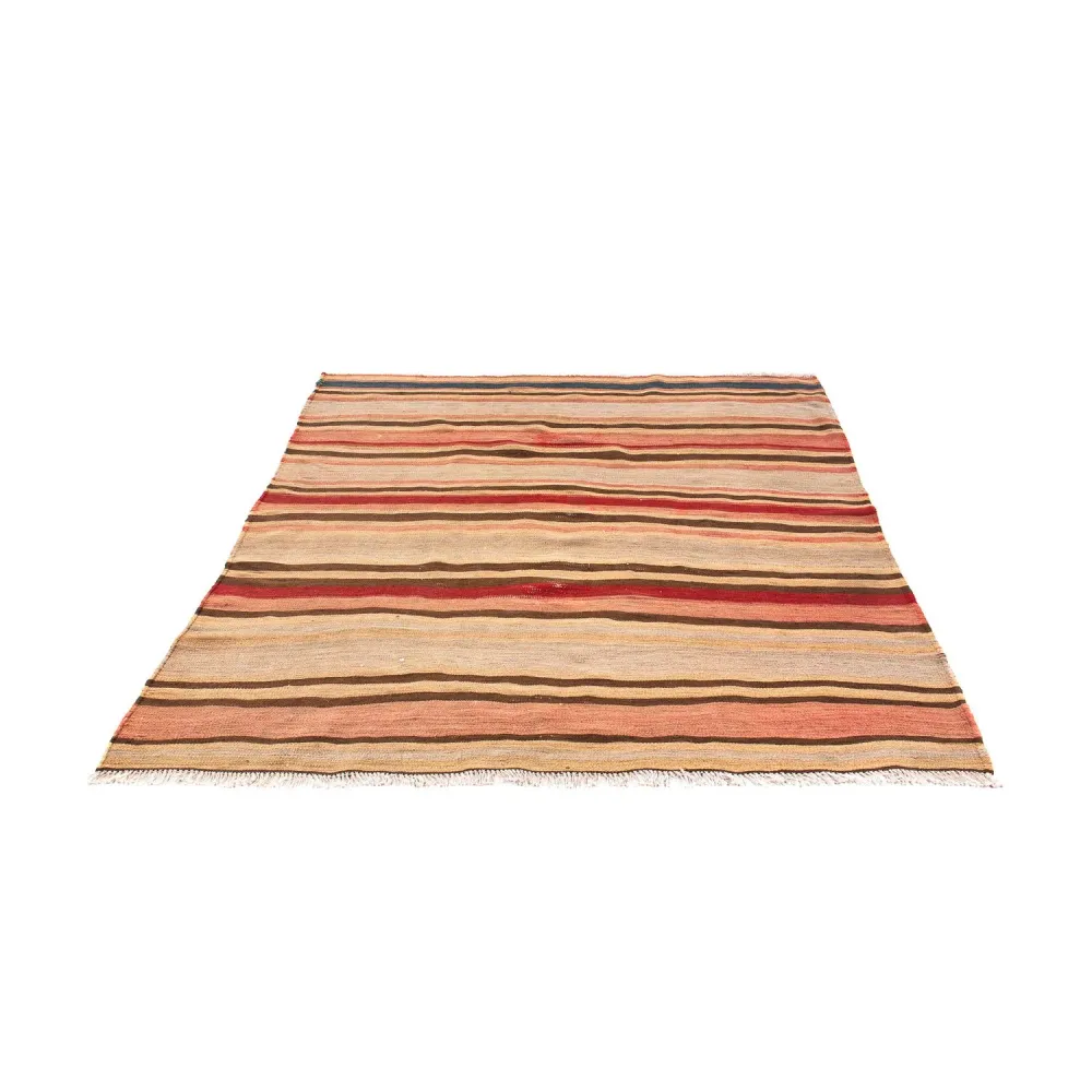 Kelimteppe - Gammelt square - 160 x 160 cm - flerfarget