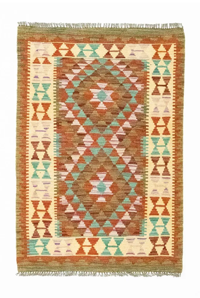Kelimteppe - Orientalsk - 114 x 77 cm - flerfarget