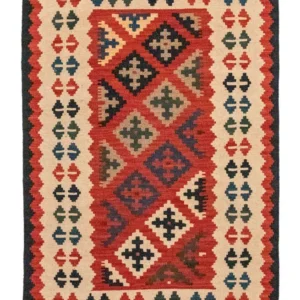 Kelimteppe - Orientalsk - 118 x 79 cm - flerfarget