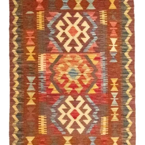 Kelimteppe - Orientalsk - 119 x 82 cm - brun