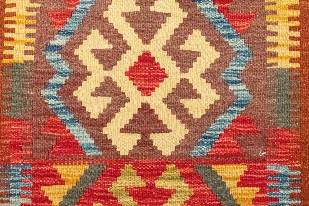 Kelimteppe - Orientalsk - 119 x 82 cm - brun