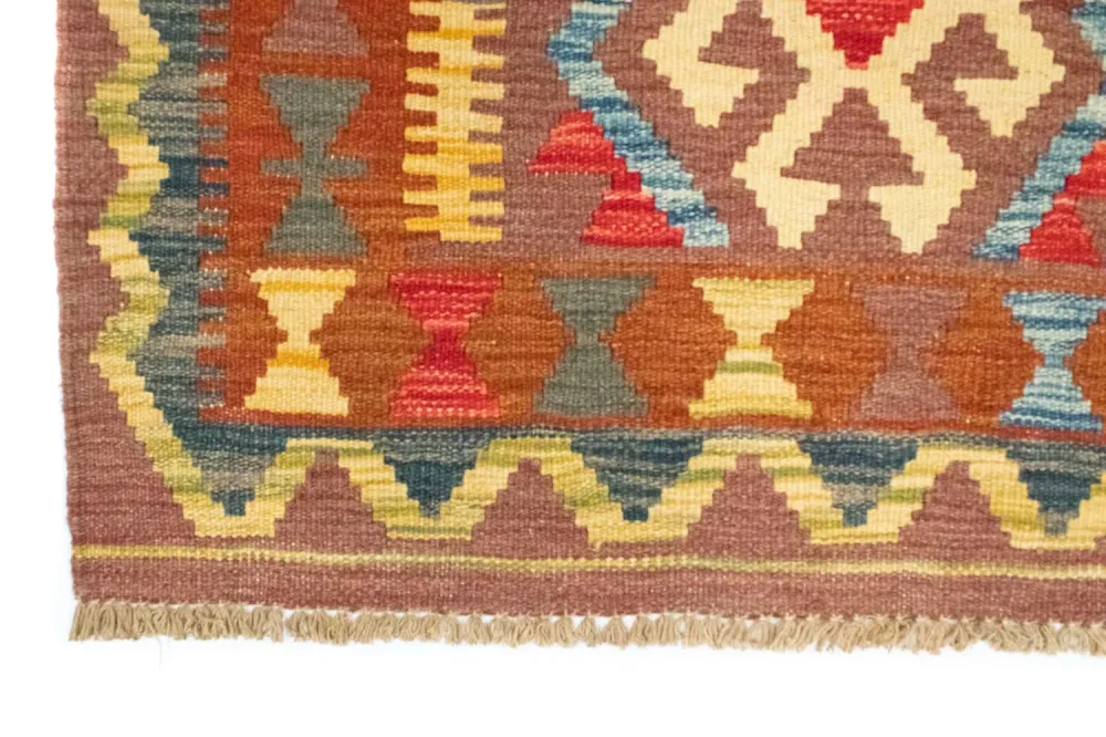 Kelimteppe - Orientalsk - 119 x 82 cm - brun