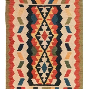 Kelimteppe - Orientalsk - 122 x 80 cm - beige