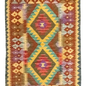 Kelimteppe - Orientalsk - 123 x 80 cm - brun