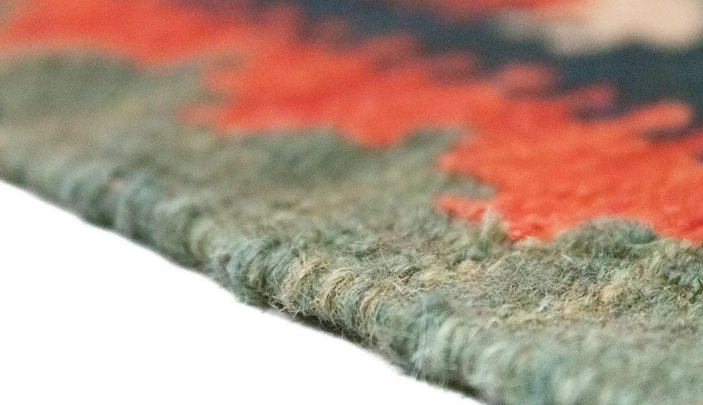Kelimteppe - Orientalsk - 95 x 65 cm - blå
