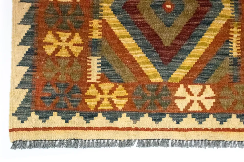 Kelimteppe - Orientalsk - 127 x 83 cm - brun