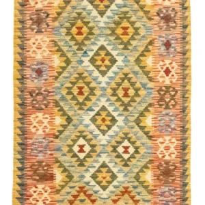 Kelimteppe - Orientalsk - 131 x 83 cm - flerfarget