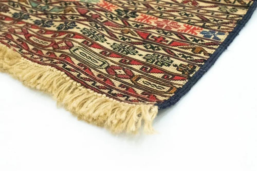 Kelimteppe - Orientalsk - 137 x 87 cm - beige