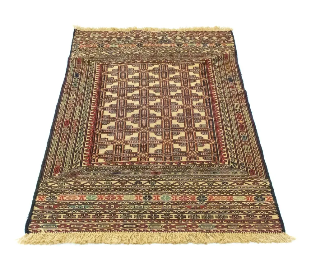 Kelimteppe - Orientalsk - 137 x 87 cm - beige