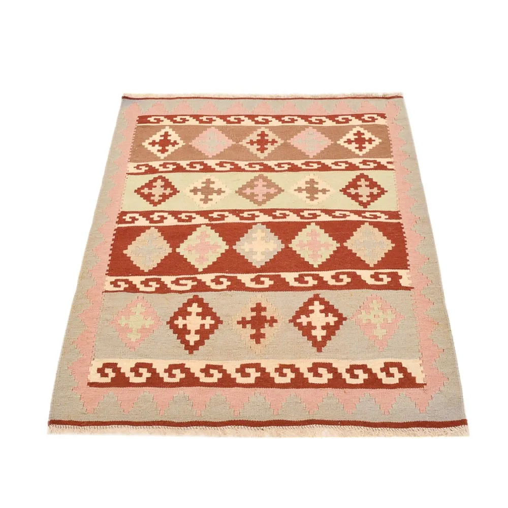 Kelimteppe - Orientalsk - 137 x 98 cm - flerfarget