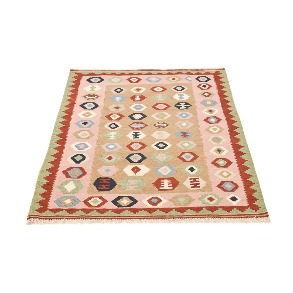 Kelimteppe - Orientalsk - 138 x 110 cm - flerfarget