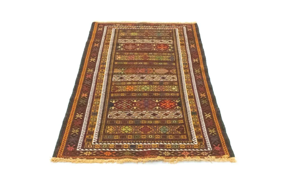 Kelimteppe - Orientalsk - 138 x 78 cm - flerfarget