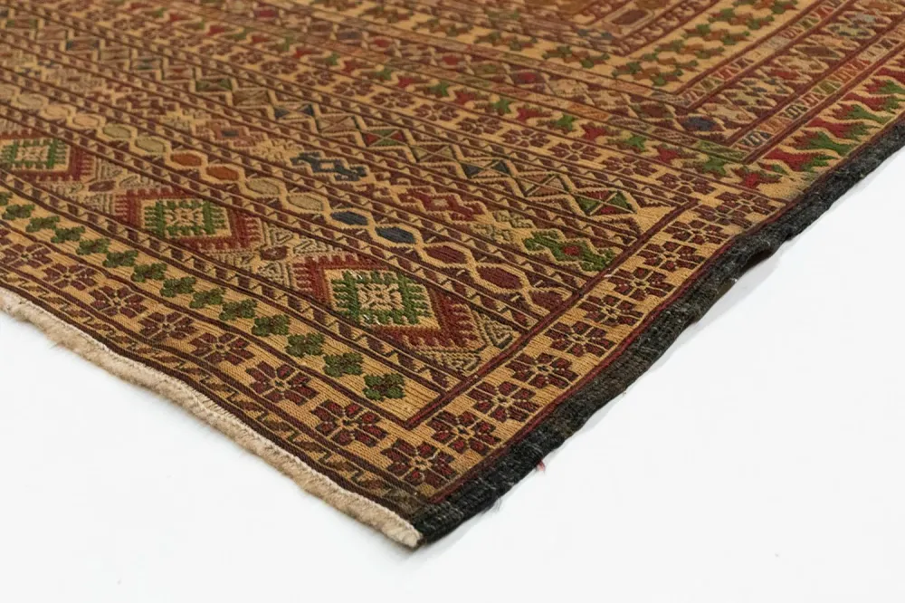 Kelimteppe - Orientalsk - 138 x 94 cm - flerfarget