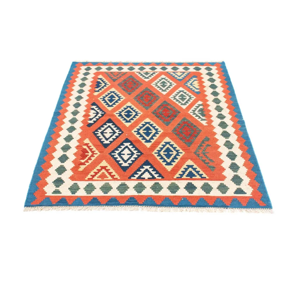 Kelimteppe - Orientalsk - 140 x 105 cm - rød