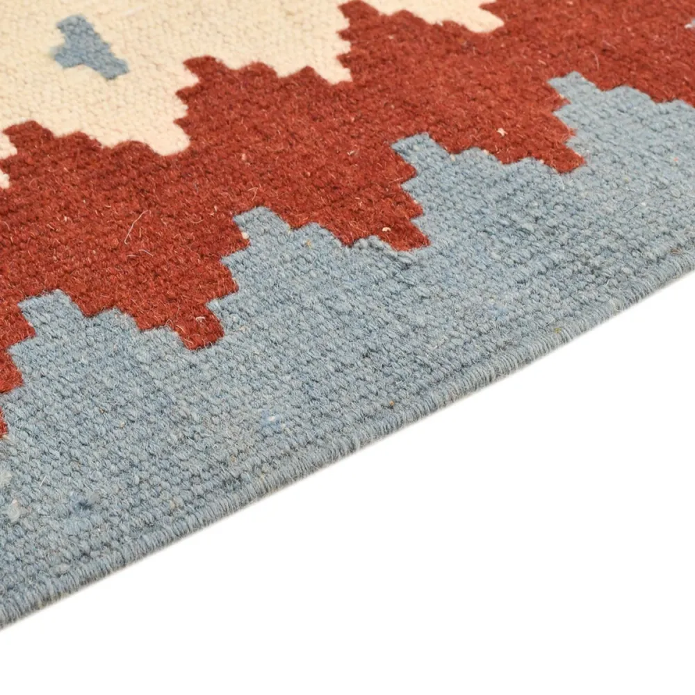 Kelimteppe - Orientalsk - 140 x 97 cm - flerfarget