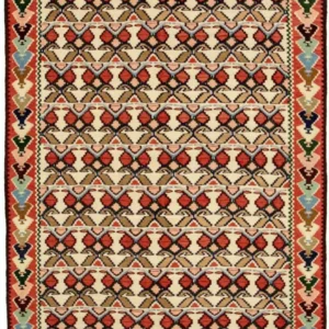 Kelimteppe - Orientalsk - 143 x 105 cm - flerfarget