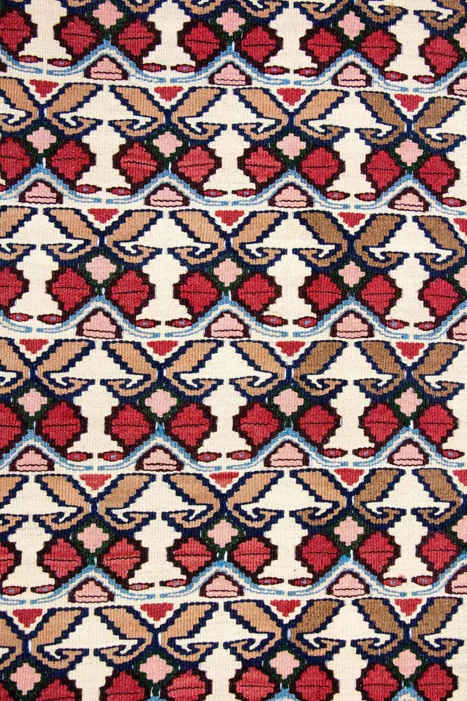 Kelimteppe - Orientalsk - 143 x 105 cm - flerfarget