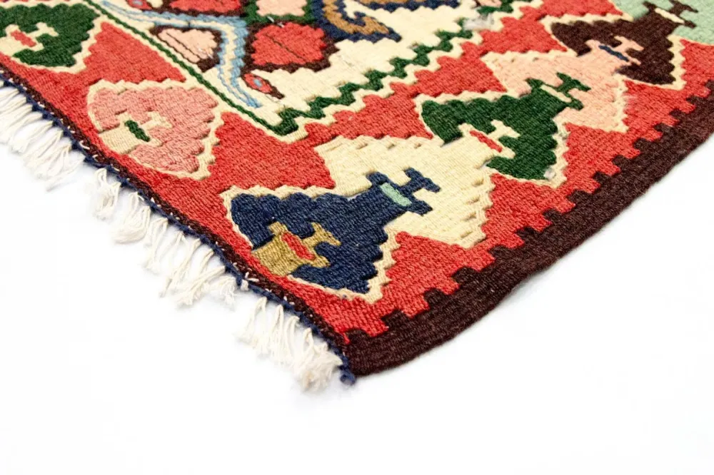 Kelimteppe - Orientalsk - 143 x 105 cm - flerfarget